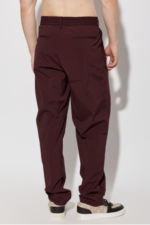 Emporio Armani Loose-fit pleated trousers