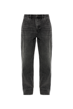 Straight-leg jeans