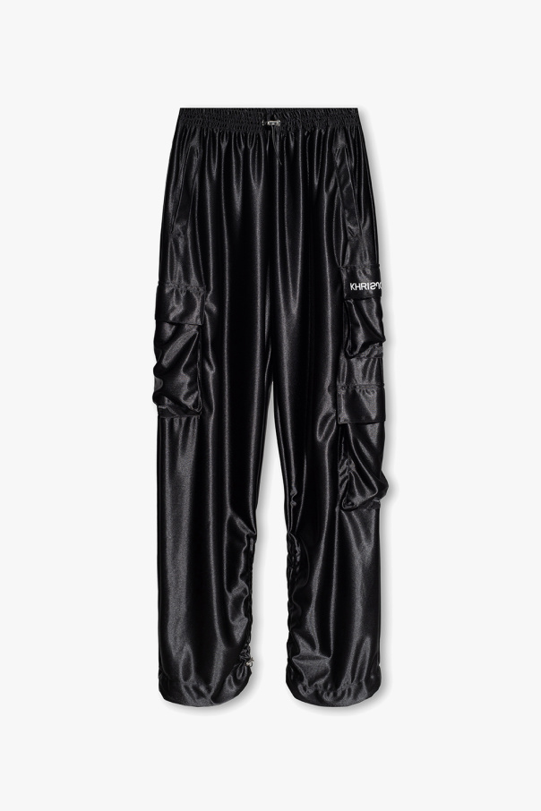 Khrisjoy Loose-fitting shirred trousers