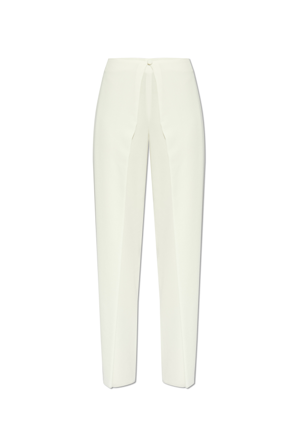 Emporio Armani Hose mit Falten