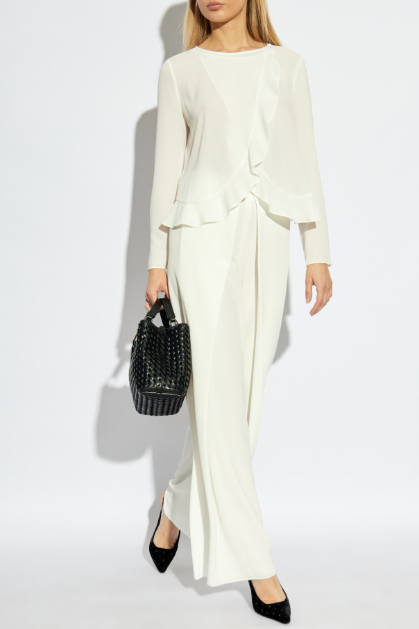 Emporio Armani Hose mit Falten