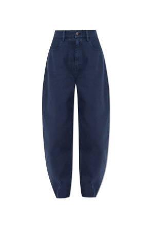 Jeansy z wysokim stanem od Emporio Armani