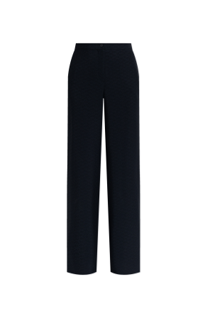 Spodnie z prostymi nogawkami od Emporio Armani