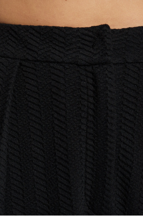 Emporio Armani Herringbone pattern trousers