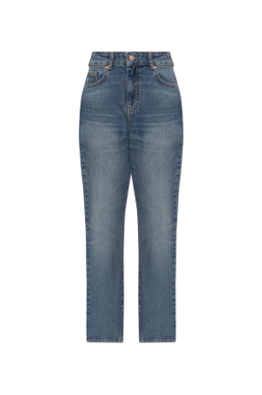 Straight-leg jeans