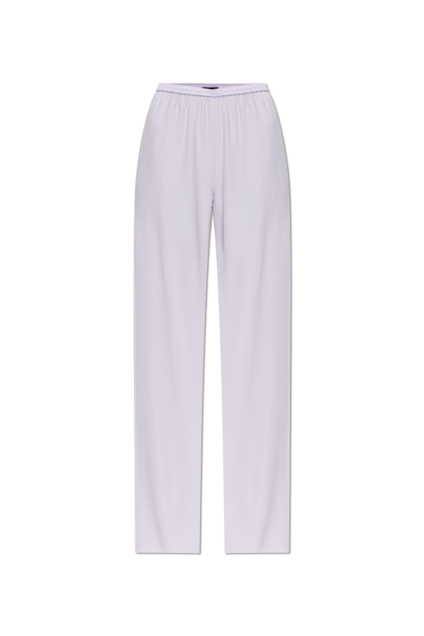 Loose-fit trousers od Emporio Armani