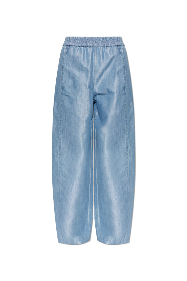 High-waisted jeans od Emporio Armani