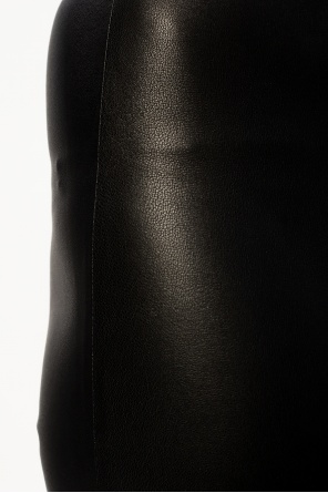 Samsøe Samsøe Leather trousers