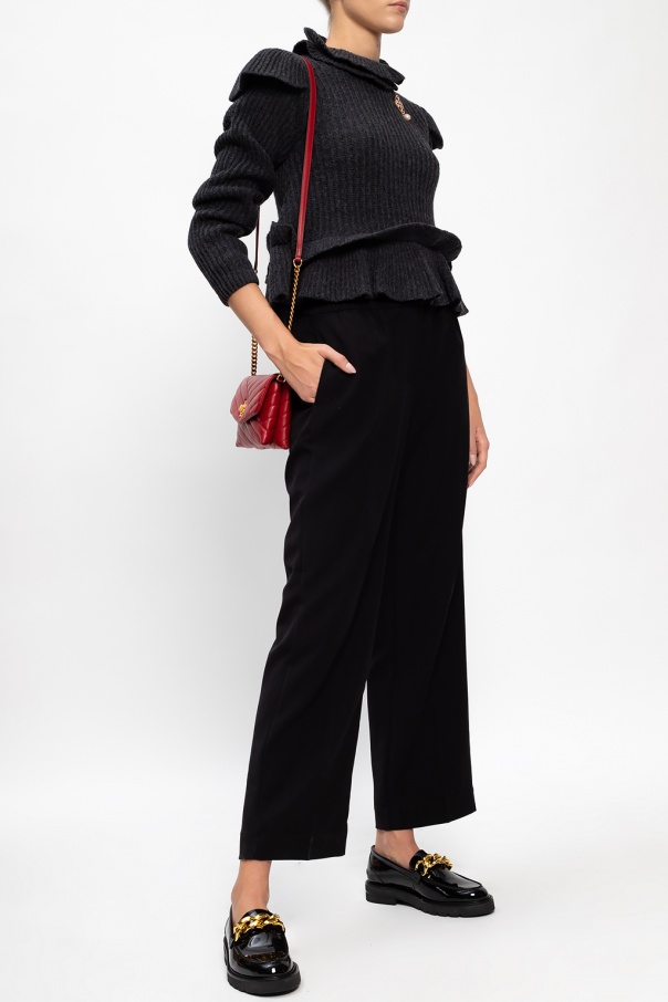 Samsøe Samsøe Pleat-front trousers