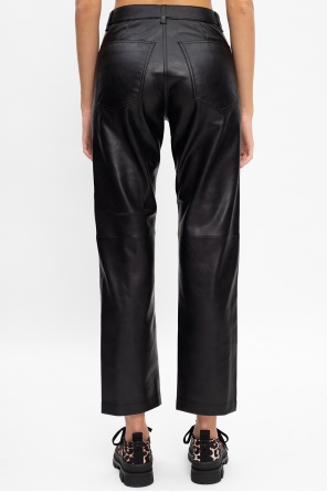 Samsøe Samsøe Faux-Football trousers