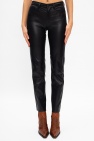 Samsøe Samsøe Leather trousers