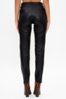 Samsøe Samsøe Leather trousers