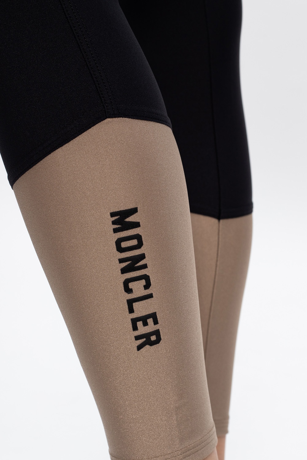 Moncler 'O' Leggings with logo