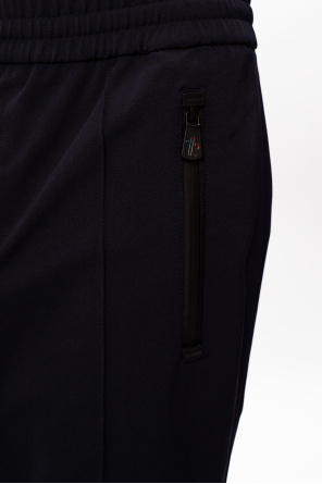 Moncler Grenoble high-rise trousers with logo