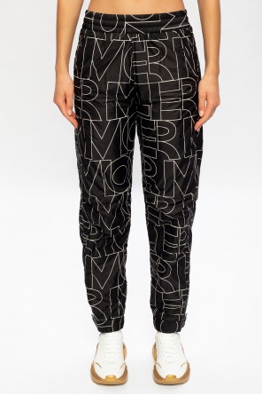 Moncler Grenoble Patterned Crepe trousers