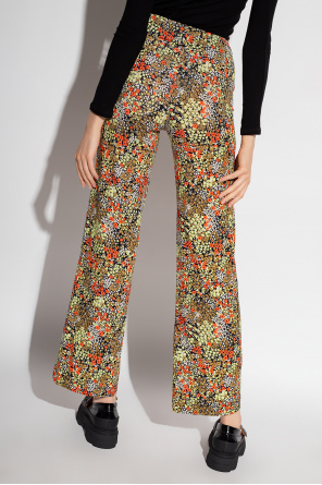 Samsøe Samsøe ‘Lolly’ trousers with floral motif