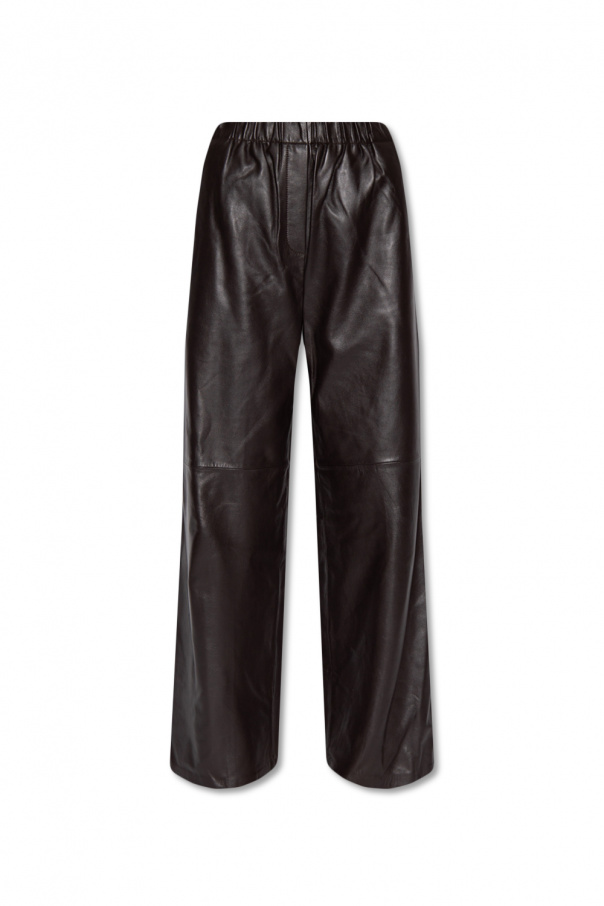 Samsøe Samsøe ‘Jewel’ leather trousers