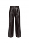 hebe studio plain high waisted Mid trousers item