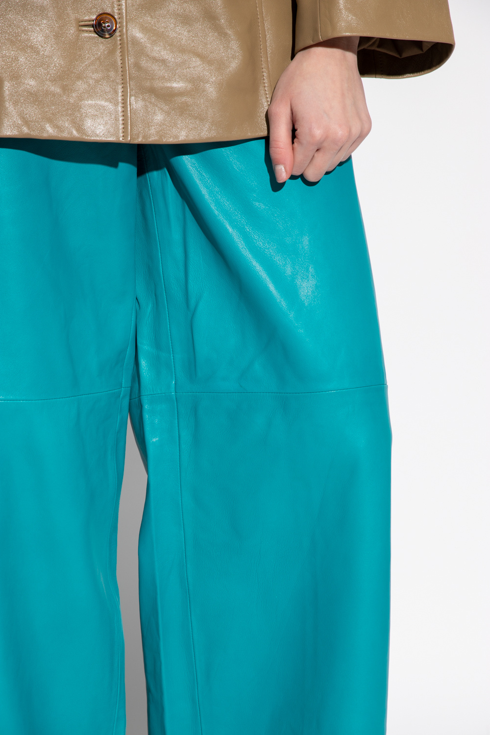 Samsøe Samsøe ‘Jewel’ leather trousers