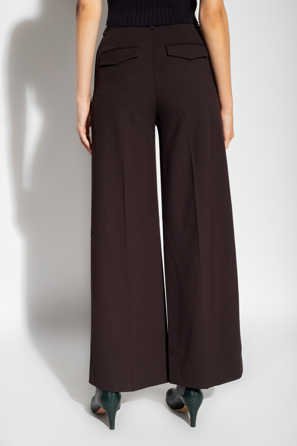 Samsøe Samsøe ‘Kai’ wide leg trousers