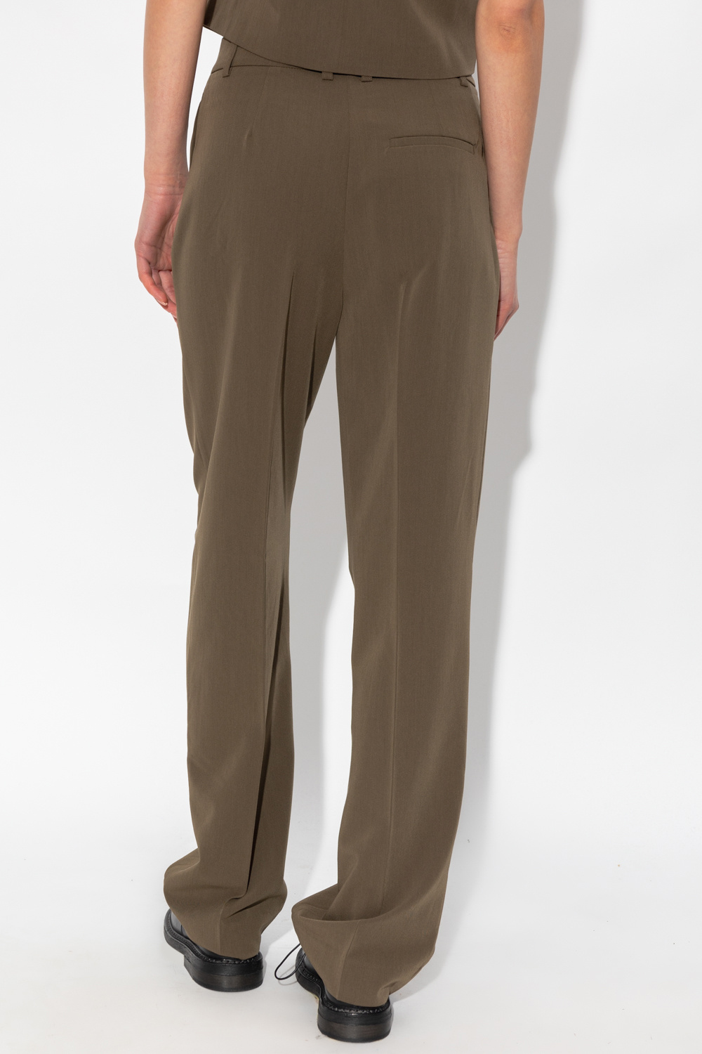 Samsøe Samsøe ‘Ramona’ pleat-front trousers