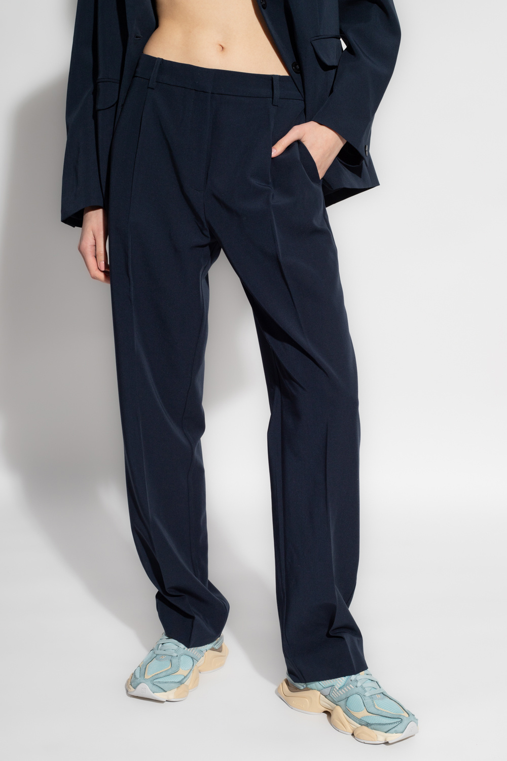 Samsøe Samsøe ‘Ramona’ pleat-front trousers