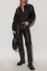 Samsøe Samsøe BLACK Leather pants Salynn