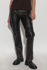 Samsøe Samsøe BLACK Leather pants Salynn
