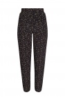 Ganni Floral print trousers