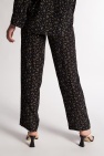 Ganni Floral print trousers