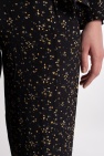 Ganni Floral print trousers
