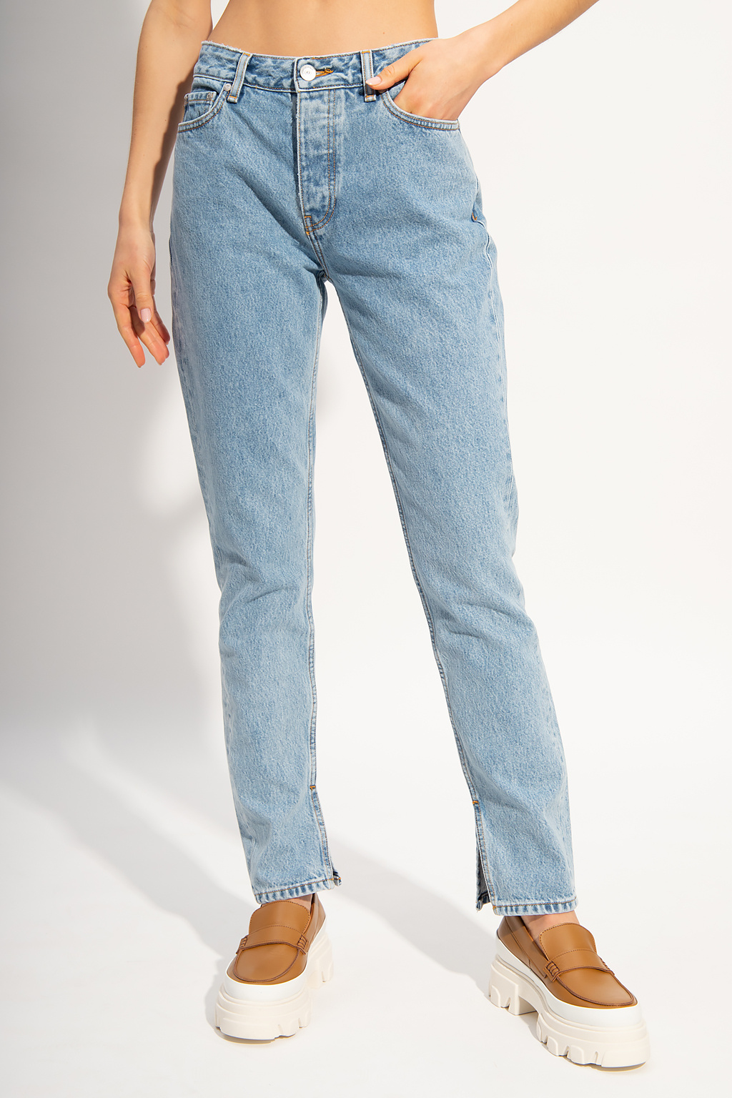 Ganni High-waisted jeans