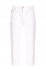 Ganni WHITE Jeans with logo
