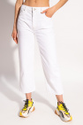 Ganni WHITE Jeans with logo