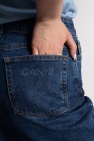 Ganni BLUE Straight leg jeans