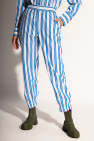 Ganni Striped trousers