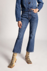 Ganni Victoria high-waisted straight-leg jeans