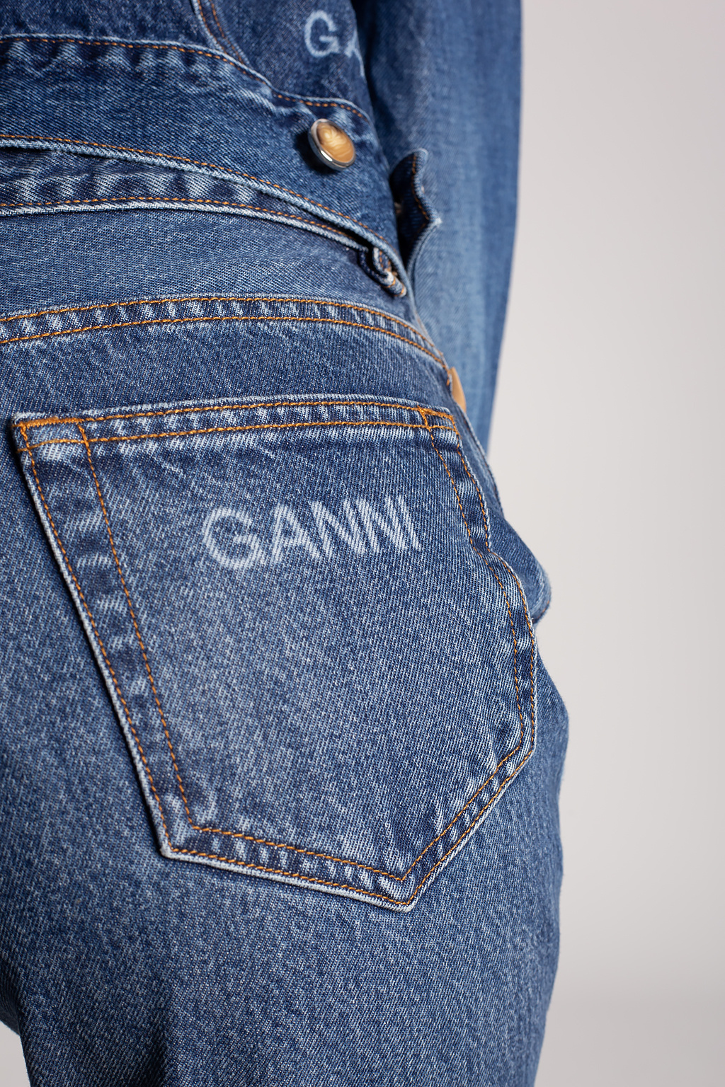 Ganni Jeans too long