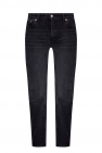 Ganni GREY Jeans with logo
