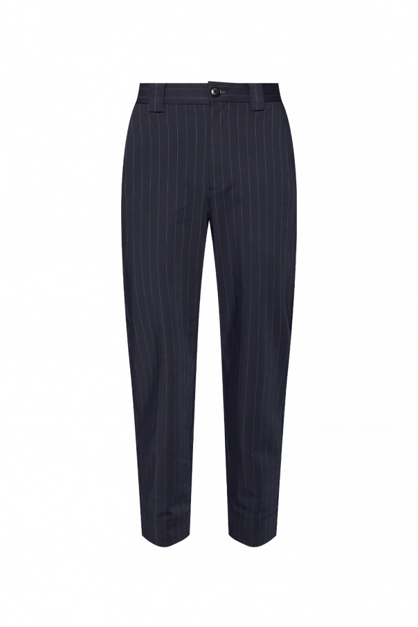 Ganni Ribbed trousers