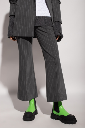 Ganni Striped trousers