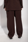 Ganni Pleat-front trousers