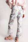 Ganni Jeans with floral motif