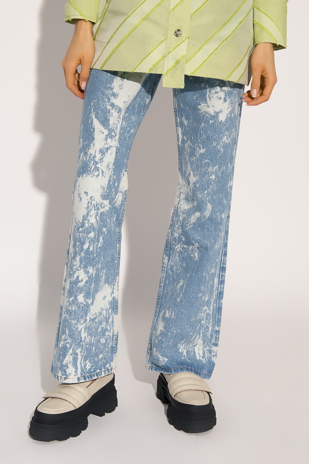 Ganni 'Betzy' bootcut jeans