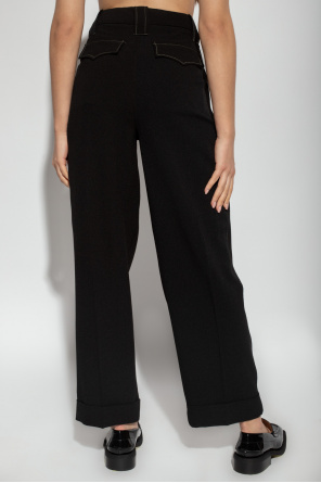 Ganni Loose-fitting trousers