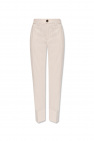 Ganni Pleat-safety trousers