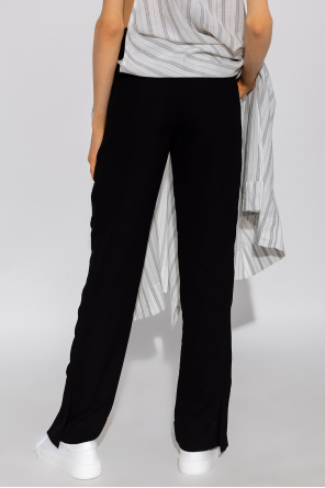 Ganni Textured trousers