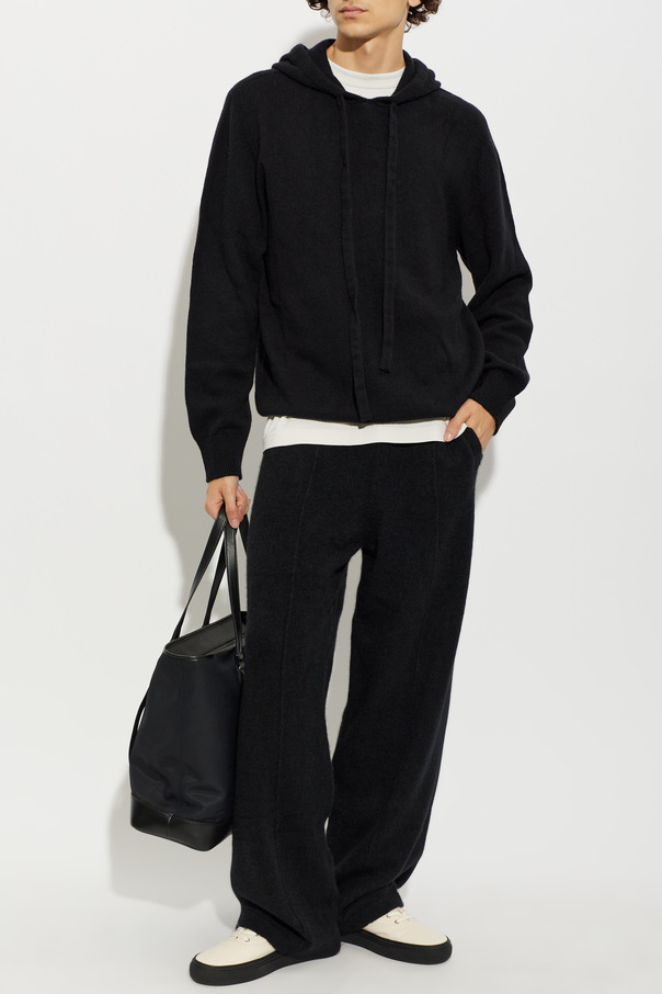 Laneus Straight-leg cashmere trousers