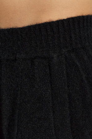 Laneus Straight-leg cashmere trousers