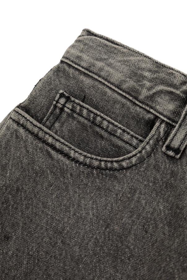 Palm Angels Kids Straight-Leg Jeans